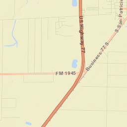 San Patricio County Street Map