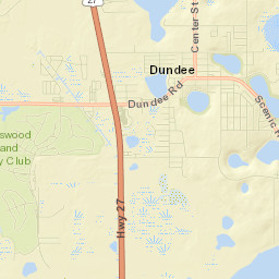 Dundee Street Map