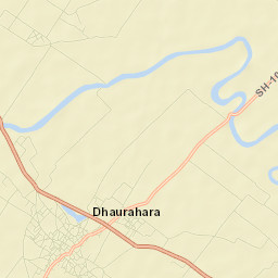 Dhaurahra Street Map