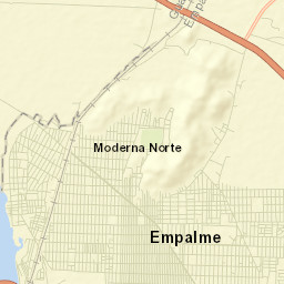 Empalme Street Map