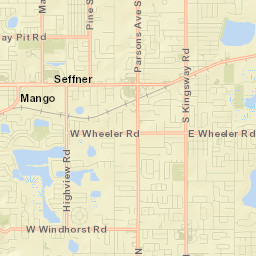 Seffner Street Map