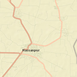 Hasanpur Street Map