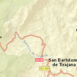 San Bartolomé de Tirajana Street Map