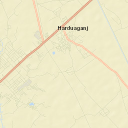 Harduaganj Street Map
