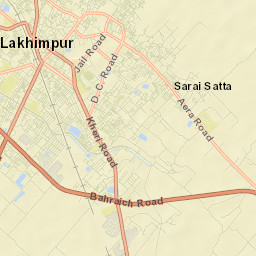 Lakhimpur Street Map