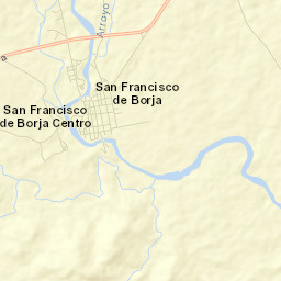 San Francisco de Borja Street Map
