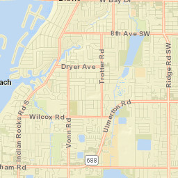 Ridgecrest Street Map
