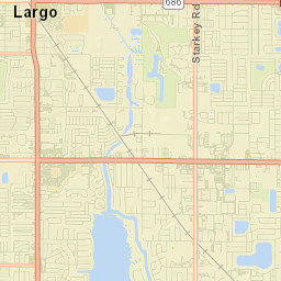 Largo Street Map