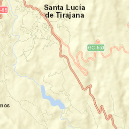 Santa Lucía Street Map