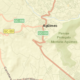 Agüimes Street Map