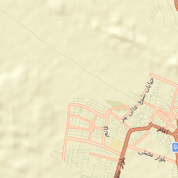 Khonj Street Map