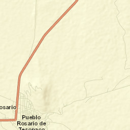 Rosario Street Map