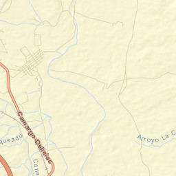 La Cruz Street Map
