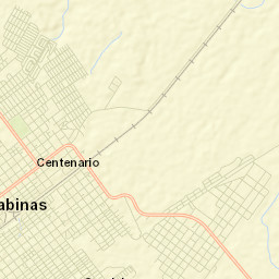 Sabinas Street Map