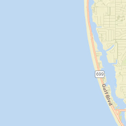 Indian Rocks Beach Street Map