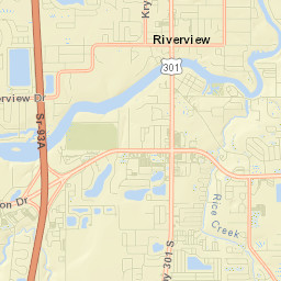 Riverview Street Map
