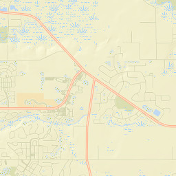 Fish Hawk Street Map