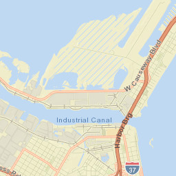 Corpus Christi Street Map