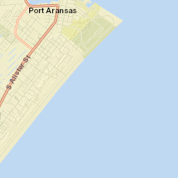 Port Aransas Street Map
