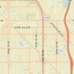 West and East Lealman Street Map