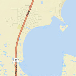 Crooked Lake Park Street Map