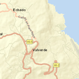Valverde Street Map