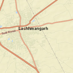 Lachhmangarh Sikar Street Map