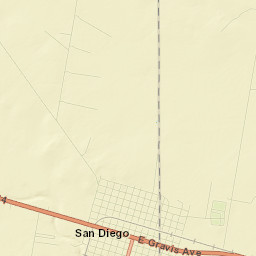 San Diego Street Map