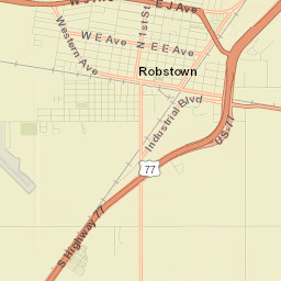 Robstown Street Map