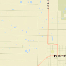 Fellsmere Street Map