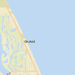 Wabasso Beach Street Map