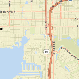 Gulfport Street Map