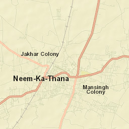 Neem ka Thana Street Map