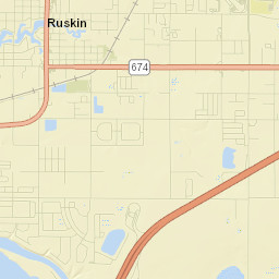 Ruskin Street Map