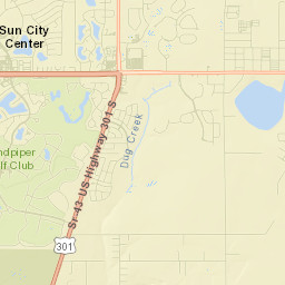 Sun City Center Street Map