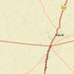 Sasni Street Map