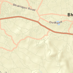 Madhyapur Thimi Street Map