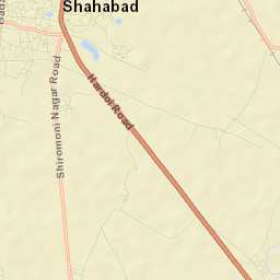 Shahabad Street Map