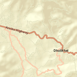 Dhulikhel Street Map