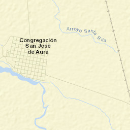 San José de Aura Street Map