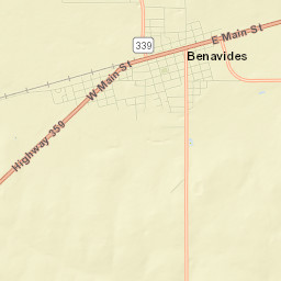 Benavides Street Map