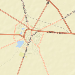 Kambar Street Map