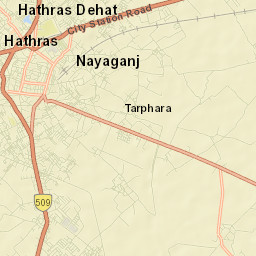 Hathras Street Map