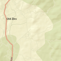 Ziro Street Map