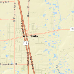 Wauchula Street Map