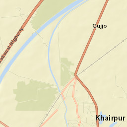 Khairpur Mir’s Street Map