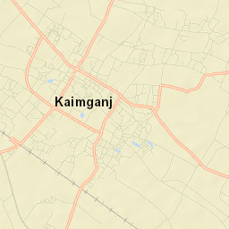 Kaimganj Street Map