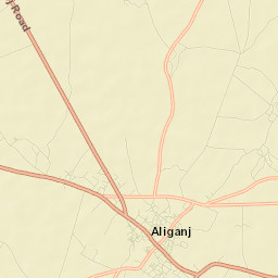Aliganj Street Map