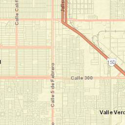 Ciudad Obregón Street Map