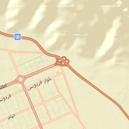 Asaluyeh Street Map
